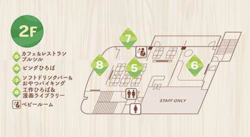2F フロアマップ